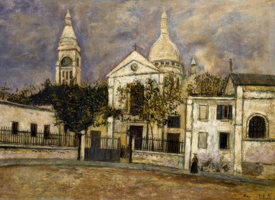 San Pietro di Montmartre da Maurice Utrillo