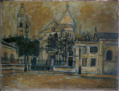 San Pietro di Montmartre da Maurice Utrillo