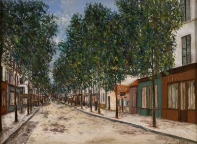 Strada per Puteaux da Maurice Utrillo