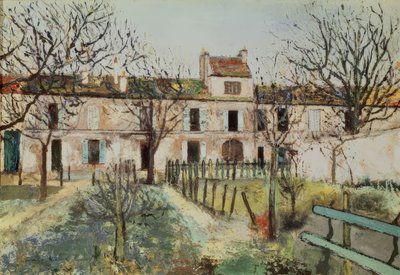 Il giardino di Montmagny  da Maurice Utrillo