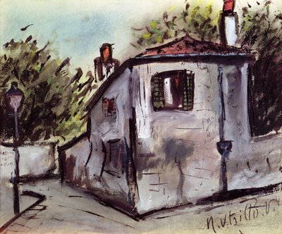 La casa di Berlioz da Maurice Utrillo