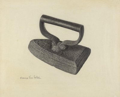 Ferro da stiro da Maurice Van Felix