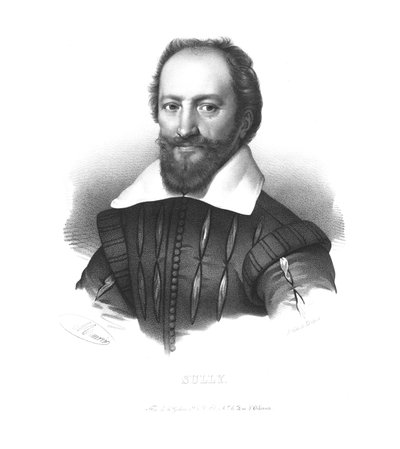 Maximilien de Bethune, Duca di Sully, circa 1820 da Maurin