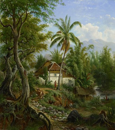 Paesaggio indiano da Maurits E.H.R. van den Kerkhoff