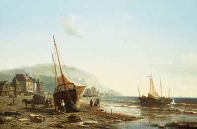 Sulla costa della Normandia da Mauritz Frederik Hendrik De Haas