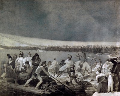 Ritirata dalla Russia (1812): il passaggio della Beresina (Berezina) da parte dell