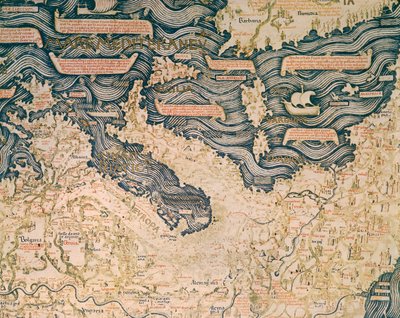 Mappa del mondo di Fra Mauro da Mauro Fra