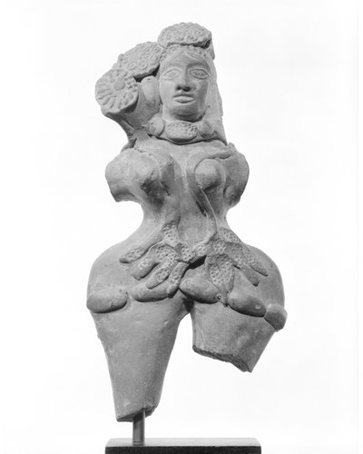 Figurina della dea madre, III-II secolo a.C. da Mauryan Mauryan