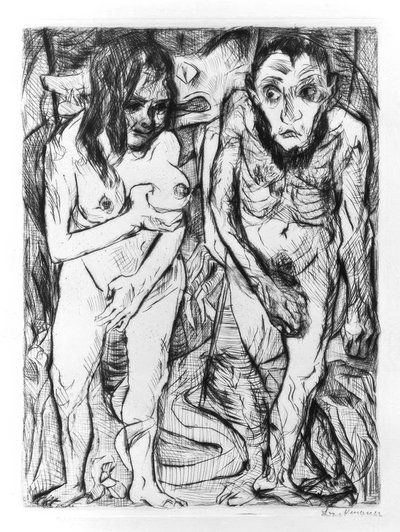 Adamo ed Eva da Max Beckmann
