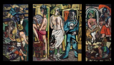 Acrobati da Max Beckmann