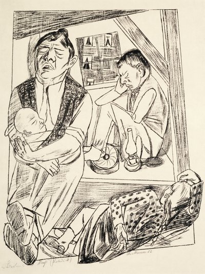 Di notte da Max Beckmann