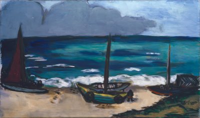 Temporale in arrivo sul mare da Max Beckmann
