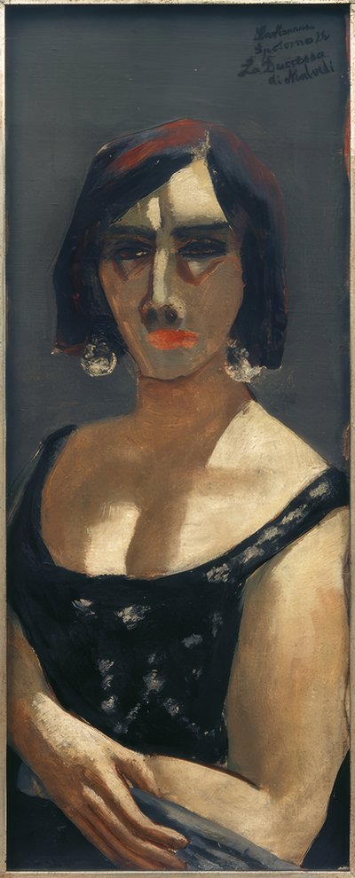 Ritratto della Duchessa "di Malvedi" da Max Beckmann