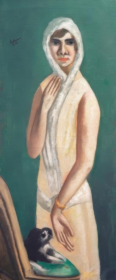 Ritratto di Quappi Beckmann da Max Beckmann