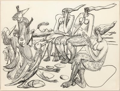 Gioco degli uccelli da Max Beckmann