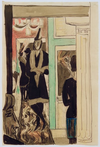 Caffè (Telefono) da Max Beckmann