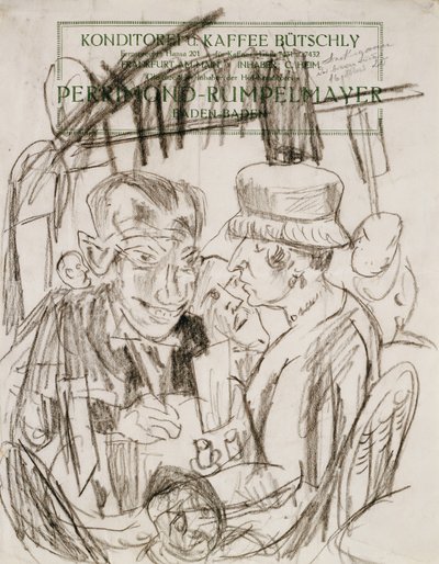 Vita da caffè da Max Beckmann