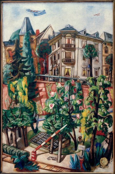 Il Nizza a Francoforte da Max Beckmann