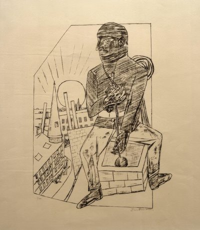 Lo spazzacamino da Max Beckmann