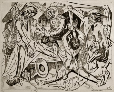 La notte da Max Beckmann
