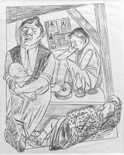La notte da Max Beckmann