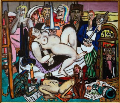 La città da Max Beckmann