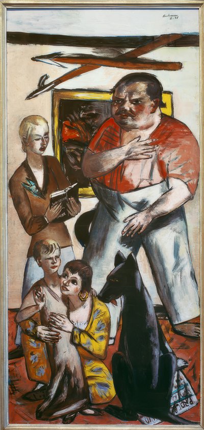 Ritratto di famiglia George da Max Beckmann