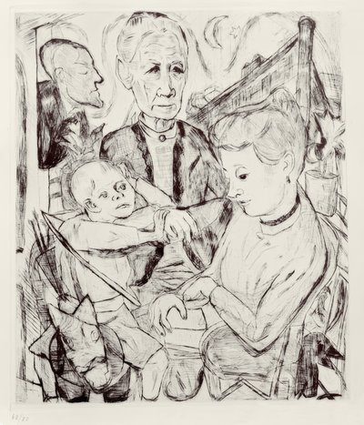 Scena familiare da Max Beckmann