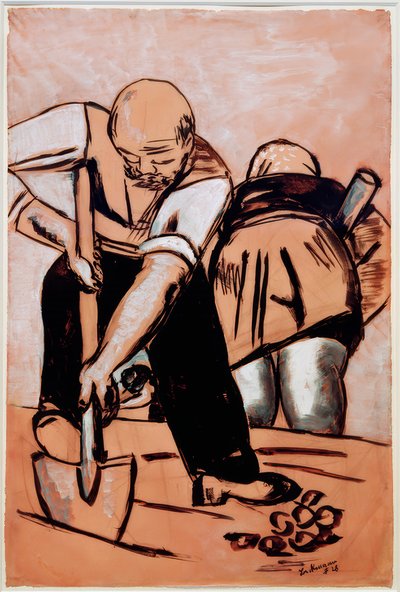 Lavoratore agricolo da Max Beckmann