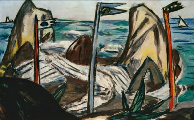 Scogliere a Bandol da Max Beckmann