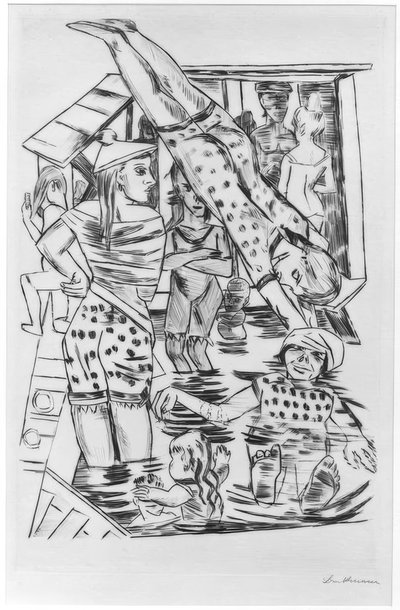 Bagno delle donne da Max Beckmann