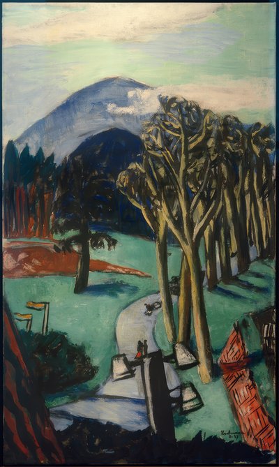 Campo da golf Baden-Baden da Max Beckmann