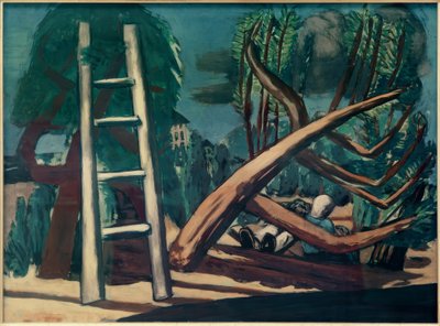 Grande paesaggio temporalesco da Max Beckmann