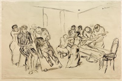Grande sala operatoria da Max Beckmann
