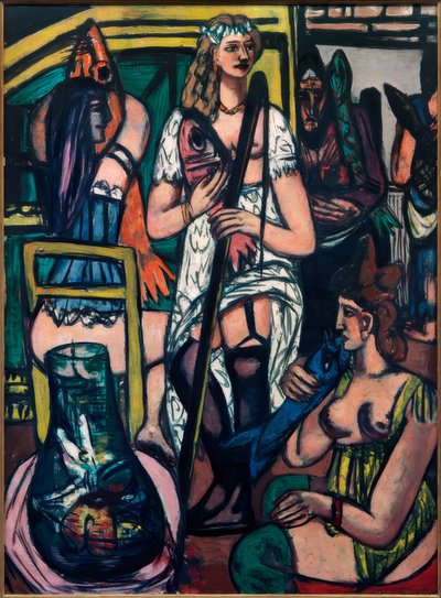 Grande ritratto di donne, pescatrici da Max Beckmann