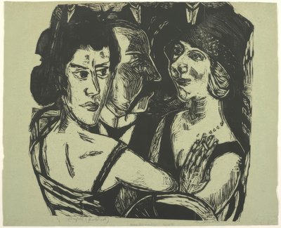Ritratto di gruppo, Eden Bar da Max Beckmann