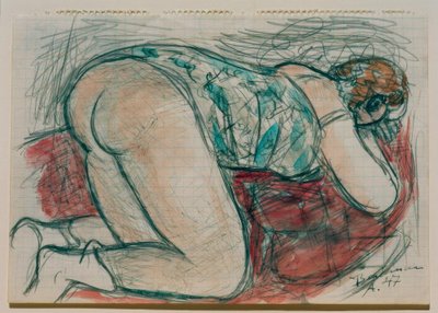 Mezzo nudo da Max Beckmann
