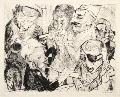 Felice Anno Nuovo 1917 da Max Beckmann