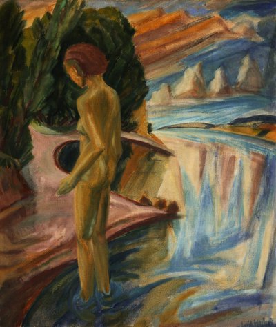 Raccolta del fieno da Max Beckmann