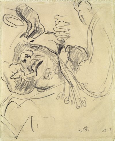 Paziente di Chirurgia alla Testa da Max Beckmann