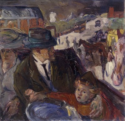 In macchina da Max Beckmann