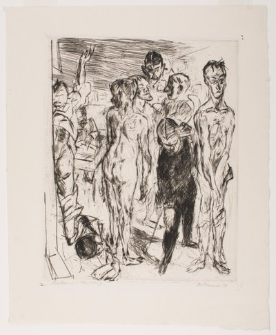 Ispezione da Max Beckmann
