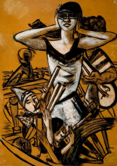 Carnevale a Napoli da Max Beckmann