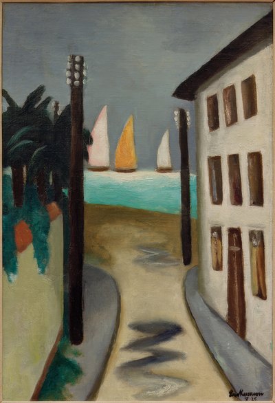Piccolo paesaggio. Viareggio da Max Beckmann
