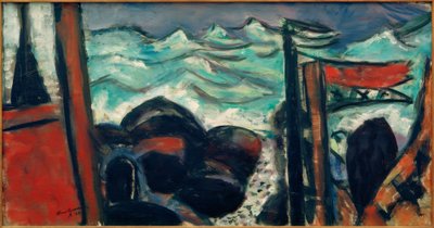 Piccolo mare tempestoso da Max Beckmann