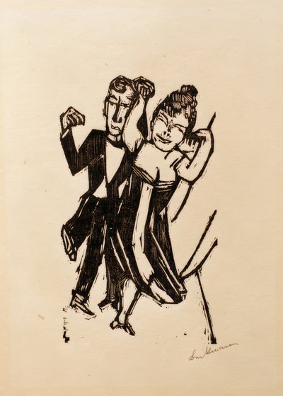 Piccola coppia danzante da Max Beckmann