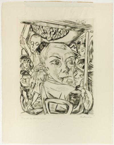 Regina Bar (Autoritratto) da Max Beckmann