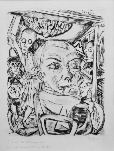 Bar della regina da Max Beckmann
