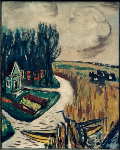 Paesaggio con mucche da Max Beckmann