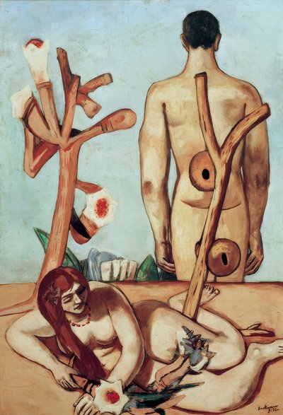 Uomo e donna da Max Beckmann
